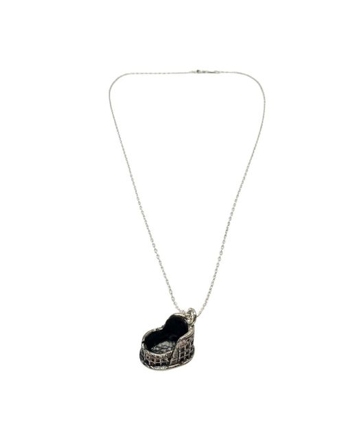 Tg-Jewellery by Tamara Gervasio Metallic Colosseum Pendant – Handcrafted Sterling