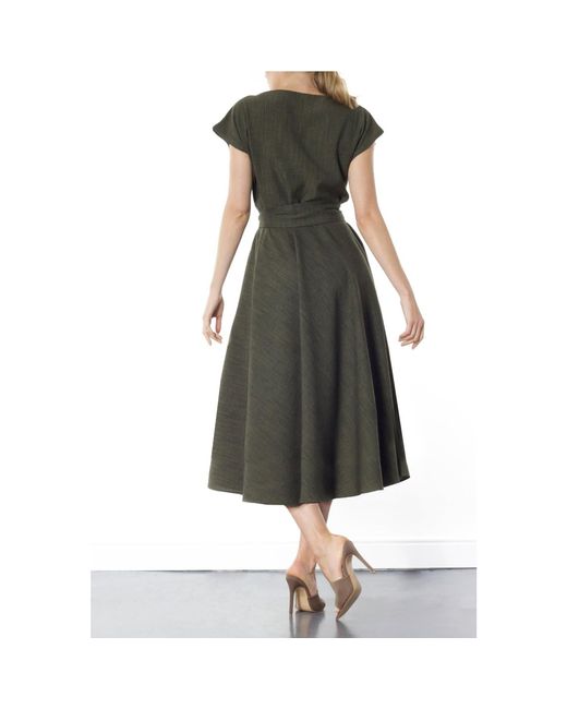 Meem Label Black Stine Midi Dress