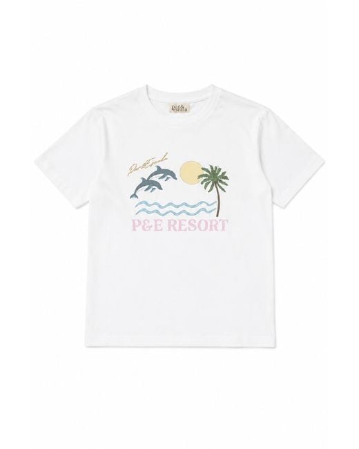 Par & Escala White Dolphin T-Shirt