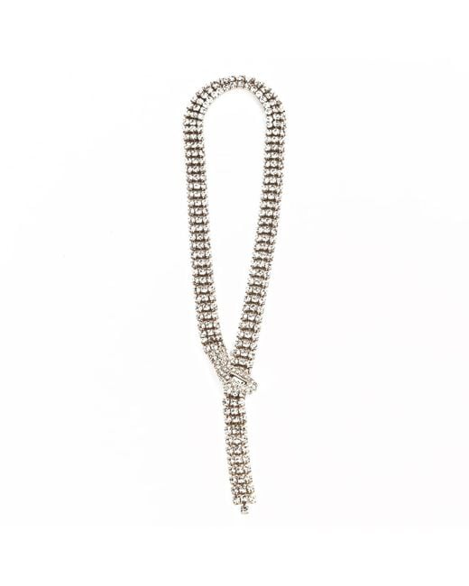 Addicted Metallic Neutrals Dragon Necklace Snake