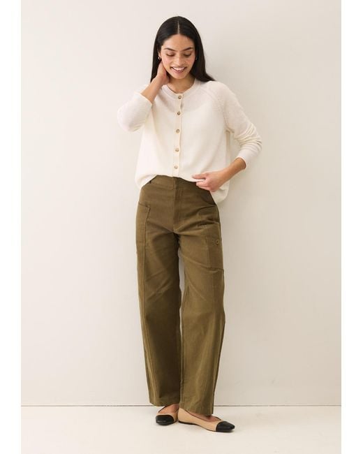 Loop Cashmere White Featherweight Cardigan