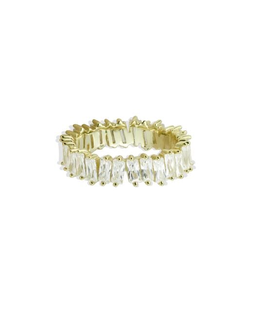 Argento Vivo Metallic Karla Baguette Ring