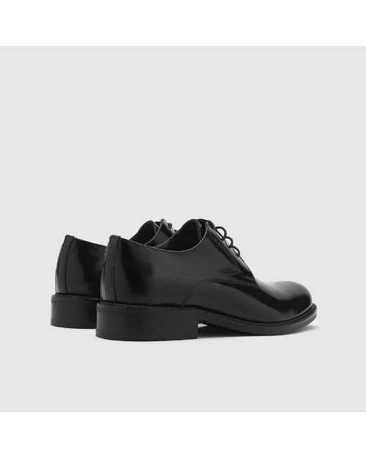 Ilvi Black Ove Florentic Leather Derby Shoe for men