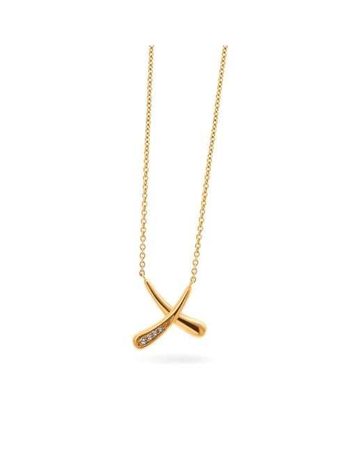 Lucy Quartermaine Metallic Solid Bliss Pendant With Graded Diamonds