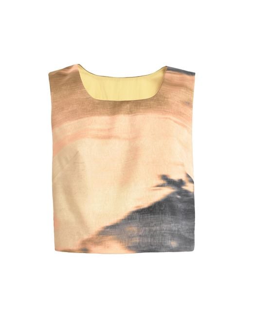 Lalipop Design Natural Aura Sleeveless Top
