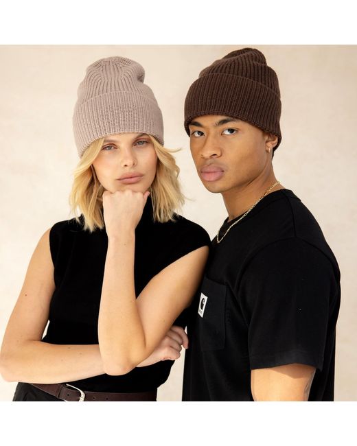 Arctic Fox & Co. Pink Neutrals The Merino Wool Beanie