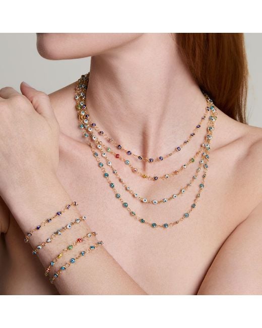 Ece London Metallic The Nazar V Necklace