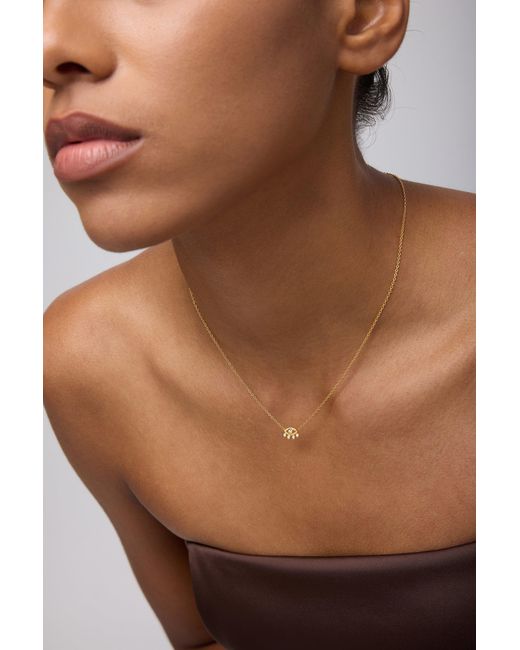 Vanhi Metallic Defender Evil Eye Necklace