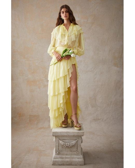 Syla Atelier Yellow Mihrimah Shirt