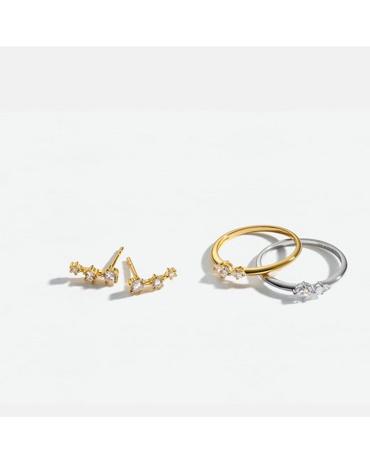 Sif Jakobs Jewellery Metallic Earrings Lucente Tre