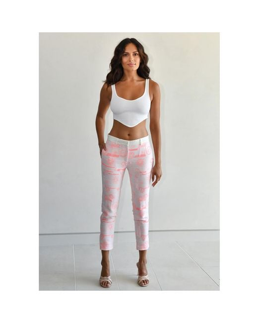 GeeGee Collection Pink Zodiac Trousers