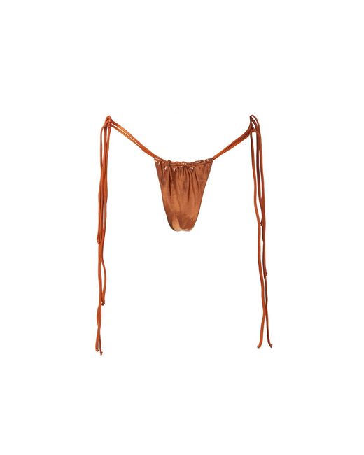 Siren Swimwear White Siren Ibiza Reversible Bronze Bottom