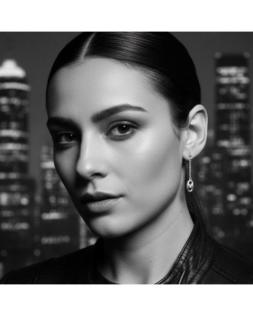 Tg-Jewellery by Tamara Gervasio Metallic Anchor Drop Earrings — Sterling