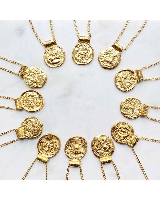 Smilla Brav Metallic The Zodiac Necklace Taurus