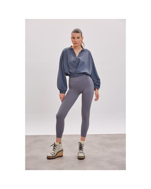 Altra Volta Gray High-Waist Sculpting Leggings