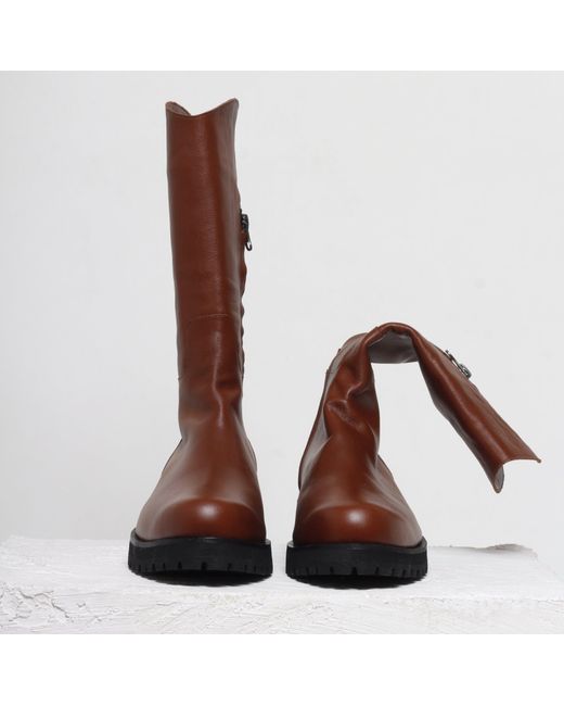 Mafalda Brown Gilda Havana Boots