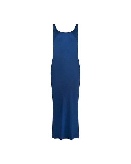 Roses Are Red Blue Charlotte Reversible Dress Ocean Vs