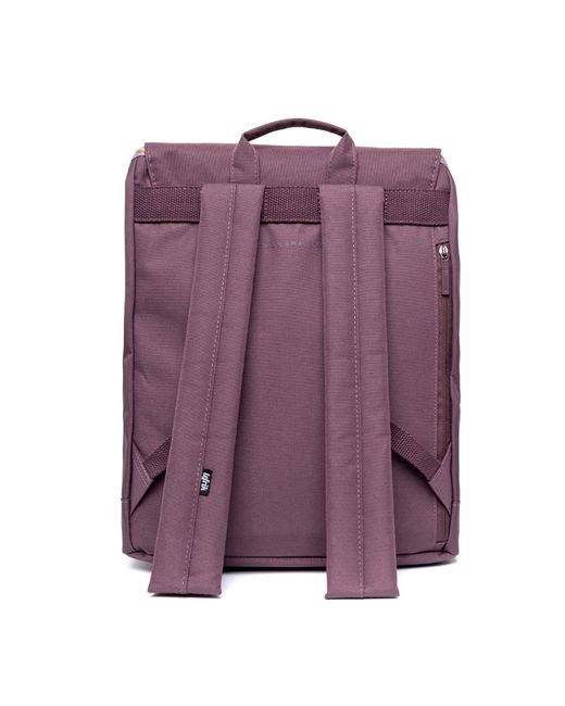 Lefrik Purple Kaut Backpack Stripes