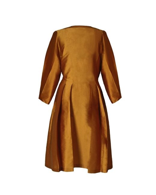 Richa Sharma Brown Collared Tunic