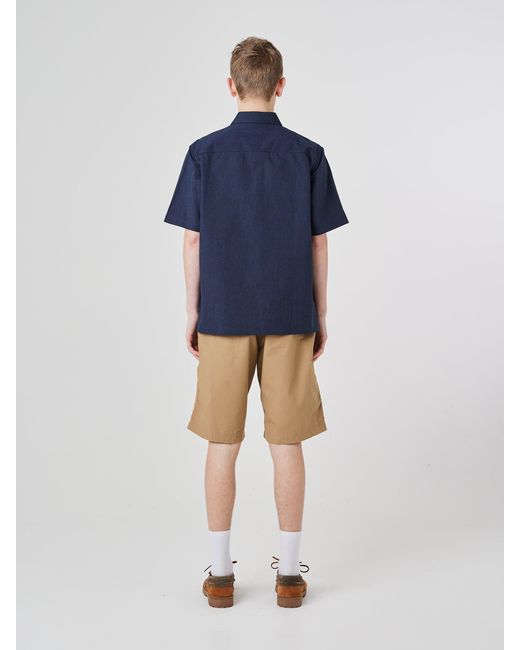 Uskees Blue Tasker Shirt for men
