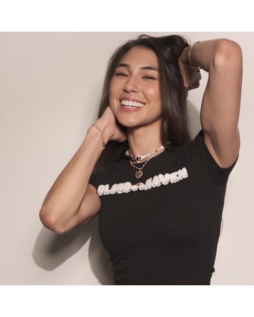 Cloud Haven Blue Baby Tee