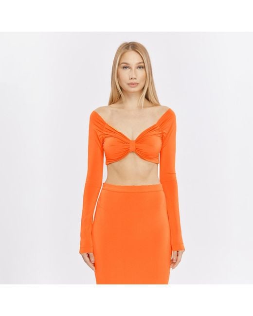 Herfetch Orange Tangerine Skirt