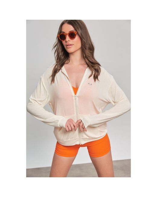 Altra Volta Natural Neutrals Core Motion Zip Jacket