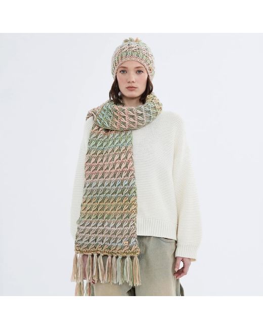Norbron Green Cherly Laural Scarf