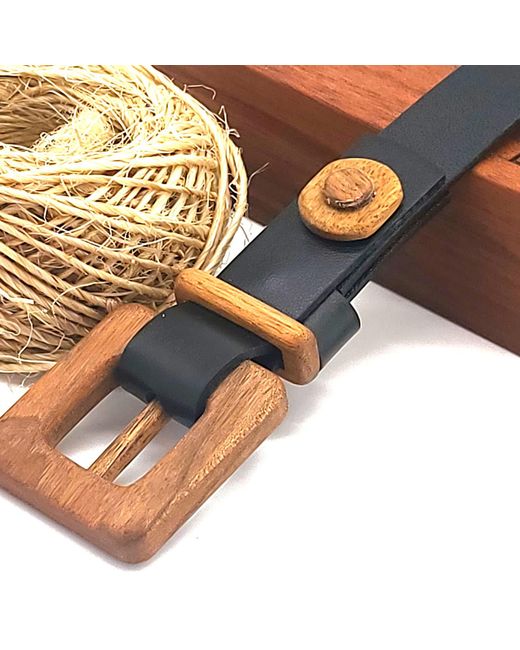 Wood Belt Black Fiordland Kind 206