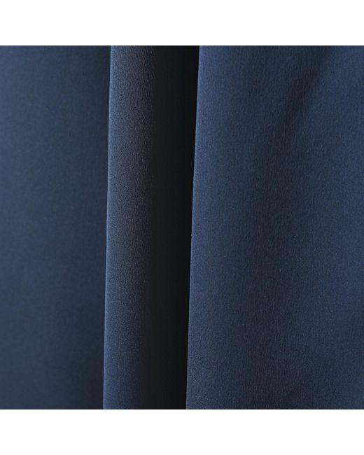 Luna Luz Blue Clara Silk-Satin Slip & Robe Set