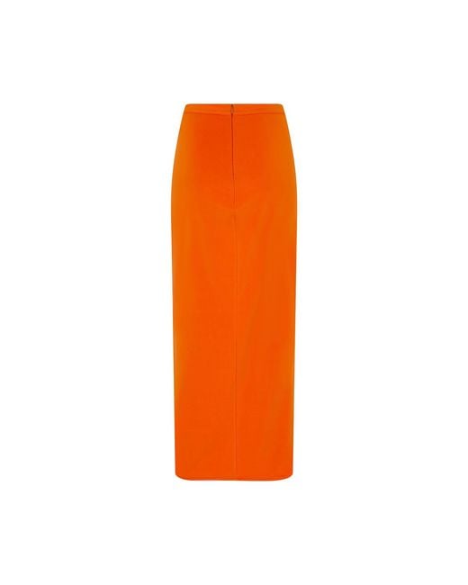 Herfetch Orange Tangerine Skirt