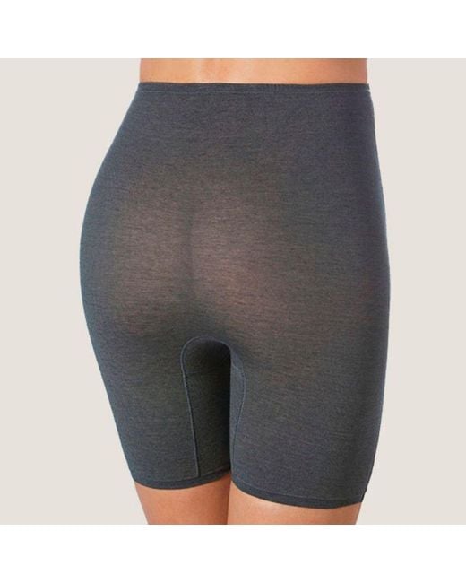 Zd - Zero Defects Blue Galatea Short-Leg Panties – Comfort & Thigh Protection With Soy Fiber