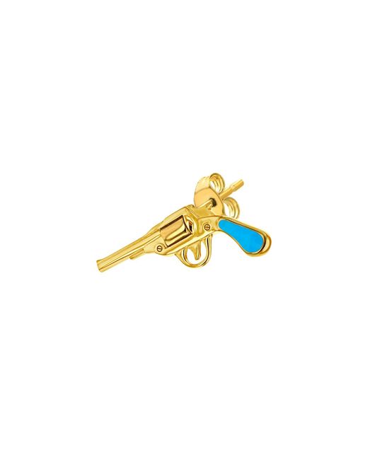 True Rocks Metallic 18K Plated & Enamel Mini Pill Pendant for men