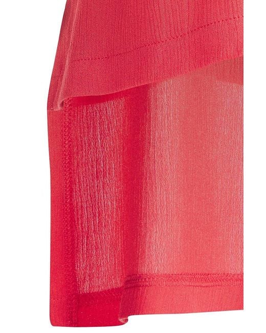 Conquista Pink Short Sleeve Blouse