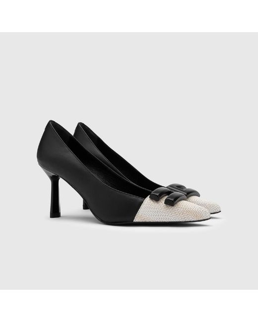 Ilvi Black Neutrals Yoro- Leather Pump