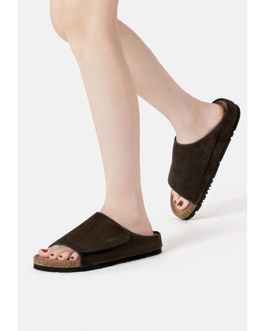 EverAu Australia Black Jacky Leather Sandals