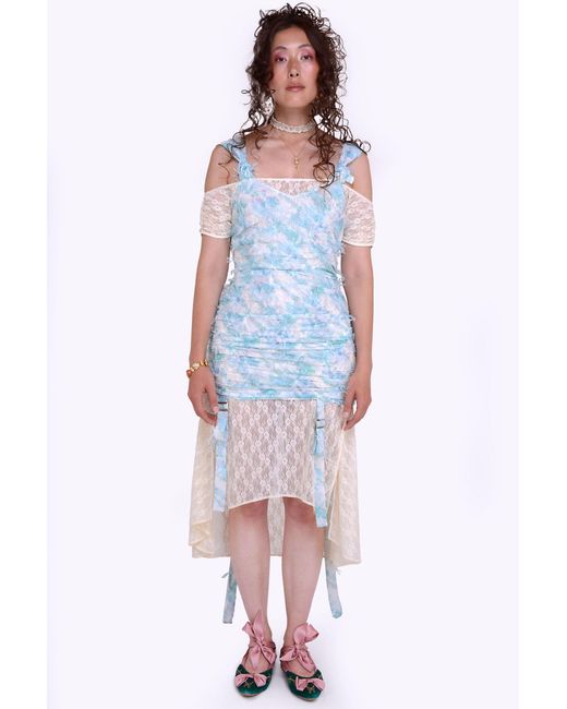 Natalia Petruch Blue Mathilda Dress