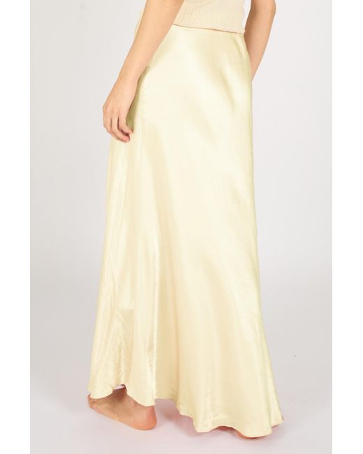 Traffic People Yellow Neutrals Wisdom Whispers Sade Skirt