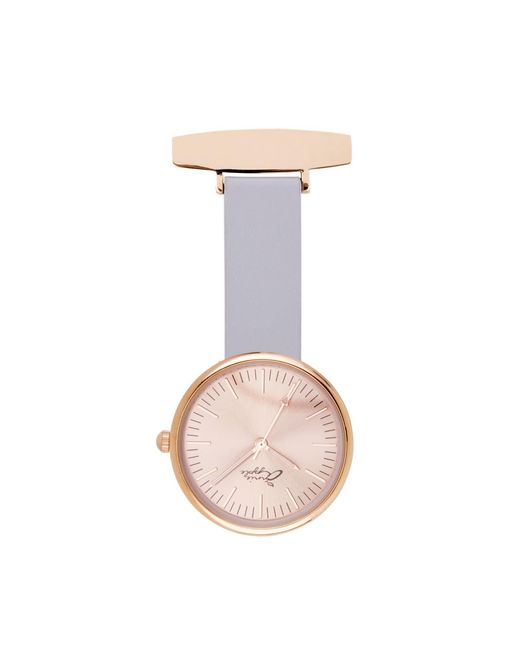 Bermuda Watch Company White Venus Interchangeable Rose Gold/lilac Leather