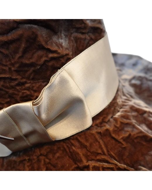 Romer Millinery Brown Neutrals Morphy Moldable Fedora