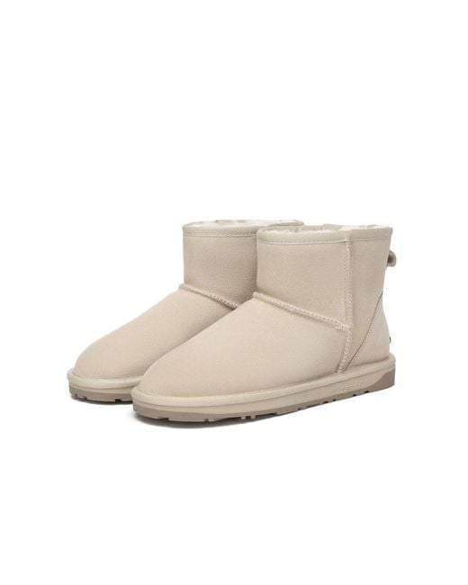 EverAu Australia Natural Neutrals Emu Mini Classic Boots