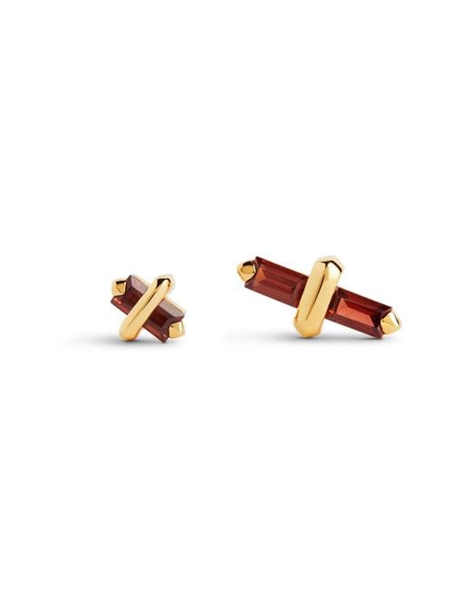 Kasun Metallic Candy Kiss Earrings
