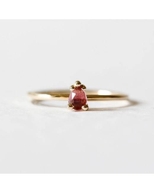 Lee Renee Metallic Tourmaline Ring