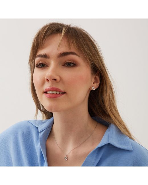 Spero London Metallic Dripping Molten Natural Textured Sterling Authentic Earring