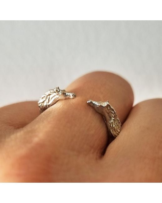 Lee Renee Metallic Horse Ring