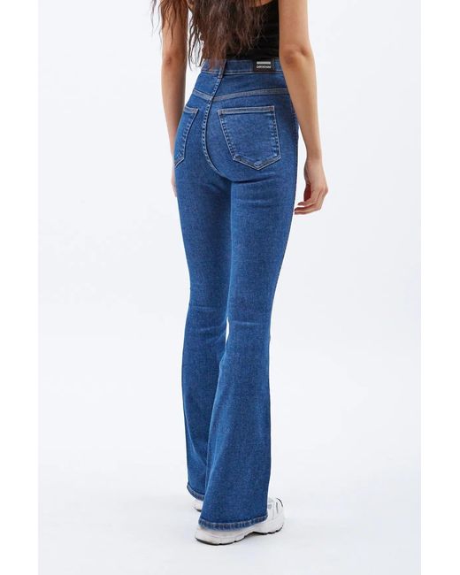 Dr. Denim Blue Moxy High Flare