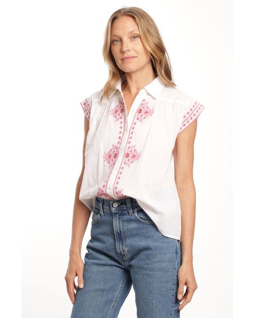 Bindu Pink Esmeralda Blouse