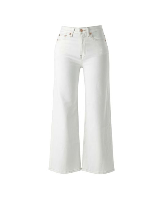 Her & Glory White Rosie Wide Leg