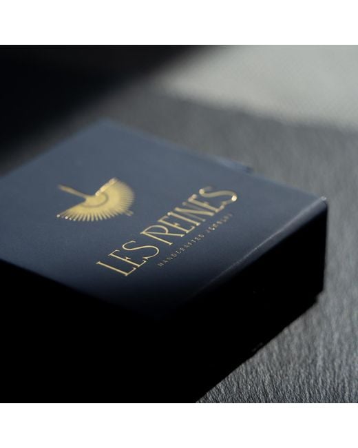 Les Reines Metallic Champagne Lumière With Crystal Quartz