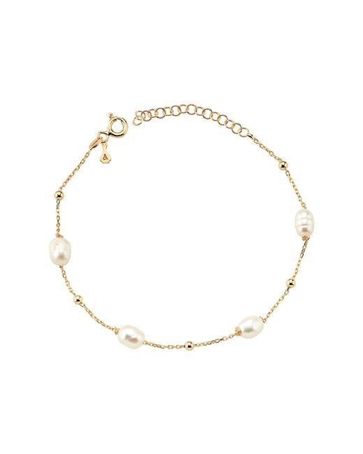 ASSUWA Metallic Aphrodite Pearl Bracelet